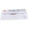 Bratara Therapy turmalina multicolora discuri 3mm si argint 925