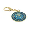 Amuleta Feng Shui din metal de protectie cu Silaba HUM 2023, imagine 2