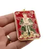Amuleta Feng Shui din metal de protectie Tai Sui 2023, imagine 3