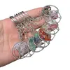 Breloc pomul vietii cuart roz, 30mm, imagine 3