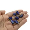 Pandantiv lapis lazuli fatetat, 20mm, imagine 2