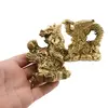 Set statuete Feng Shui Dragon cu perla nemuriri si Pasarea Phoenix, 8cm, imagine 3