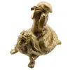 Statueta Feng Shui Broasca testoasa cu sarpe si moneda, 12,5cm, imagine 3