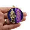 Amuleta Feng Shui din metal cu Gui Ren si Mantra Dorintelor 2023, imagine 3