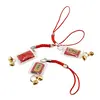 Amuleta Feng Shui cu Mantra Shurangama si clopotei, 12cm, imagine 3