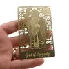 Card Feng Shui din metal God of Longevity, imagine 3