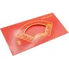 Plic rosu chinezesc cu bancnota din polimer - 9,5cm, imagine 2