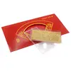 Plic rosu chinezesc cu bancnota din polimer - 9,5cm