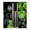 Roll-on, Amestec uleiuri esentiale Mayam Focus, 10ml, imagine 2