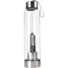 Sticla pentru apa cu cristal natural Labradorit, 24cm