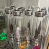 Sticla pentru apa cu cristal natural Ochi de tigru, 24cm, imagine 5