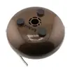 Toba metalica cu 8 note si simbolul OM, handpan - 18cm, imagine 2