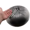 Toba metalica cu 8 note si simbolul OM, handpan - 35cm, imagine 4