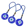 Amuleta Feng Shui cu ochi protector din sticla, rotund 3cm, imagine 3