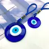 Amuleta Feng Shui cu ochi protector din sticla, rotund 4cm, imagine 7
