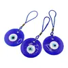 Amuleta Feng Shui cu ochi protector din sticla, rotund 6cm, imagine 3