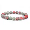 Bratara din Piatra Sangelui Africa 4-4,5mm, pe elastic, 19cm, sfere mate