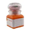 Lumanare din ceara de soia Scentas cu cristale naturale Cuart roz si Aventurin, portocale, 75g, Alege aroma: Portocale, imagine 3