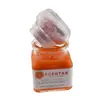 Lumanare din ceara de soia Scentas cu cristale naturale Cuart roz si Aventurin, portocale, 75g, Alege aroma: Portocale, imagine 5