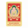 Card pentru fericire si noroc, impotriva obstacolelor, cu Buddha Shakyamuni 2023, imagine 2