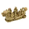 Statueta Feng Shui din rasina cu Dragon si cei 8 nemuritori, 14,6cm