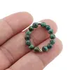 Inel pe elastic cu jasp kambaba si argint 925, sfere 4mm, imagine 3