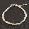 Bratara Opal de foc banuti 5mm si argint 925, imagine 2