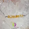 Bratara Therapy citrin discuri mici si argint 925