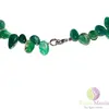 Colier agat verde freeform