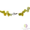 Colier jad olive freeform