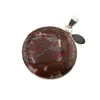 Pandantiv Agat Crazy lace red cu montura din argint 925, A1