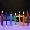 Set de 10 Lumanari Magice Portocalii, Good Energy - Green Tree, imagine 3