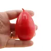 Lumanare din parafina, ou, rosu, 6cm, imagine 3