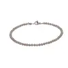 Bratara Cuart fumuriu sfere fatetate 3mm, imagine 2