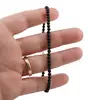 Bratara onix negru mat sfere 3mm, imagine 3