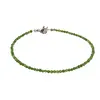 Bratara agat verde inchis sfere fatetate 2mm, imagine 2
