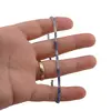 Bratara cuart albastru cilindru 2x5mm, imagine 3