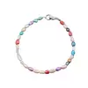 Bratara perle de cultura lunguiete colorate 4-5mm