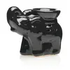 Vas aromaterapie din ceramica cu model Elefant negru AR10