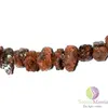 Bratara diamant natural brun 2mm si argint 925