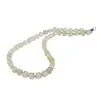 Colier prehnit cub 6-7mm si discuri fatetate 4mm, imagine 2