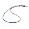 Colier Perle de cultura colorate lunguiete 3-5mm, imagine 2