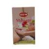 Conuri parfumate fumigatie HEM Massage backflow, 10 buc
