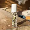 Sticluta roll-on cu cristale naturale Jad, 10ml
