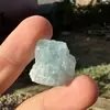 Acvamarin Pakistan, cristal natural unicat, C10
