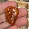 Chihlimbar rulat, cristal natural unicat, A11