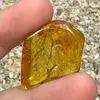 Chihlimbar rulat, cristal natural unicat, A33