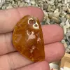 Chihlimbar rulat, cristal natural unicat, A14, imagine 2