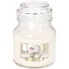 Lumanare parfumata Bispol borcan cu capac - Fresh Cotton