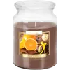Lumanare parfumata Bispol borcan Premium line - Chocolate Orange